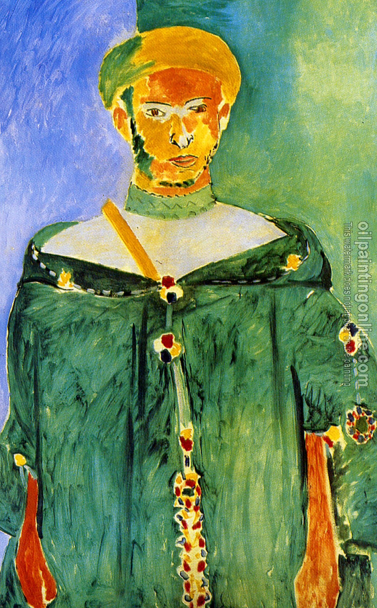 Matisse, Henri Emile Benoit - the standing riffian